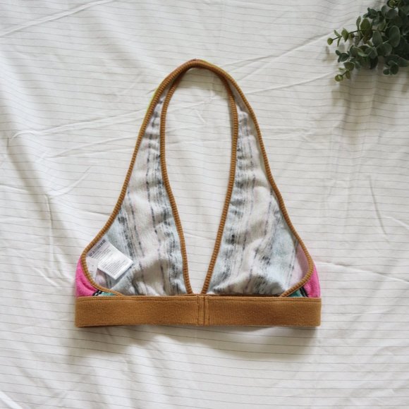 UO Out From Under Terry Halter Beach Bralette - M - Picture 3 of 5